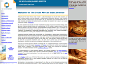 Desktop Screenshot of indexinvestor.co.za