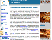 Tablet Screenshot of indexinvestor.co.za